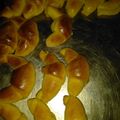 El cooksnap de Verónica cuando hizo Croissant de margarina- Medialunas.