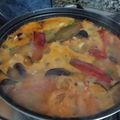 El cooksnap de Gustavo Buades cuando hizo Arroz caldoso de pescado y marisco.