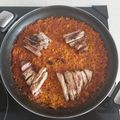 El cooksnap de MaryGlory cuando hizo Paella de arroz con secreto.