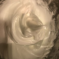 El cooksnap de Laucita cuando hizo Merengue italiano.