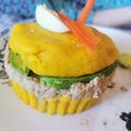 El cooksnap de Olga Maribel Pedreros Portiño cuando hizo Causa rellena de atún con cúrcuma (sin ají amarillo).
