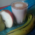 El cooksnap de Jhosselin QA cuando hizo Jugo plátano-manzana.