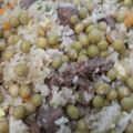 El cooksnap de Hernan cuando hizo Arroz salteado con carne y verduras!.