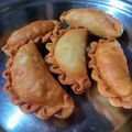 Kajal Pathania's cooksnap of when they made Gujia.