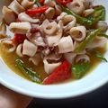 Cooksnap Aznie Khasri semasa beliau membuat Sotong Sempoi.