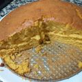 El cooksnap de Maria cuando hizo Bizcocho de Calabaza (con Thermomix).