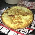 El cooksnap de Carolinna Pantin cuando hizo Tortilla de papa para dos.