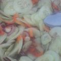 Misi Szántó Cooksnap-ja, amikor elkészítette a(z) Uborkasaláta gazdagon receptet.