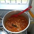 El cooksnap de Enrique Pombo cuando hizo Cazuela de mondongo.