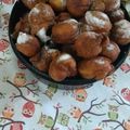 El cooksnap de Ayelén Chavero cuando hizo Buñuelos dulces.
