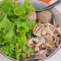Cooksnap dari Noni Lie untuk resep Mie Pelangi Ayam Kampung (Mie Ayam Sayuran) Versi Alok