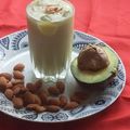 Sangita Vyas's cooksnap of when they made એવાકાડો અને બનાના થીક શેક (Avocado Banana Thick Shake Recipe In Gujarati).