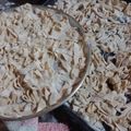 El cooksnap de flavia martin cuando hizo 🍷Masa Fideos caseros! Cortado a cuchillo, amasado a mano🍝😉.