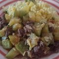 El cooksnap de Fanatr1X cuando hizo Guiso de zapallitos con carne molida.