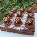 El cooksnap de Sueños de chocolate by noe li cuando hizo Turrón Quaker con dulce de leche.
