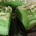 Cooksnap dari Najwa Syakira untuk resep Brownies kukus coklat pandan no ribet
