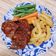 Cooksnap dari Liza Andriani Basrie untuk resep Beef Steak with Brown Sauce (Steak Daging saos barbeque)