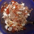 El cooksnap de Tha Mii cuando hizo Ensalada tibia de atún ligth.