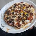 Itikona Banerjee's cooksnap of when they made চিকেন পিজ্জা (chicken pizza Recipe in Bengali).