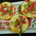 Rafiqua Shama का कुकस्नैप जब उन्होंने फ्रूट्स कस्टर्ड (Fruits Custard recipe in Hindi) बनाया था।