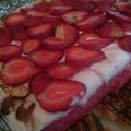 luvsyummyfood's cooksnap of when they made Grandma Flora's Strawberry Cake.