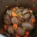 El cooksnap de Begoña Sánchez Rollán cuando hizo Carrilleras de cerdo al vino tinto.