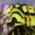 Cooksnap dari Santi Djap untuk resep Marble butter cake 3 eggs MOIST