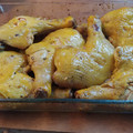 El cooksnap de Piteu cuando hizo Muslos de pollo asados con limón, orégano y ajo {receta griega}.
