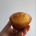 El cooksnap de lualedu cuando hizo Magdalenas con aceite (Muffins, Cupcakes) rellenas de dulce de leche.