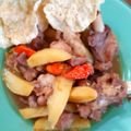 Cooksnap dari Rini Septriani untuk resep Bistik kambing semarang ala bustaman