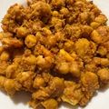 El cooksnap de Eduardo Agudo Alba cuando hizo Garbanzos con gambas y chorizo.
