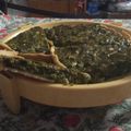 El cooksnap de Reina Godoy cuando hizo Tarta de espinaca, ricota y zanahoria.