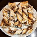 El cooksnap de Izaskun Erdoiza cuando hizo Hojaldre relleno de crema de cacao el air fryer.