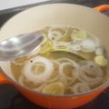 El cooksnap de Becky cuando hizo Salmón escalfado con vinagreta de hierbas.