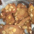 El cooksnap de Luciana cuando hizo Pollo crispy con queso cheddar.