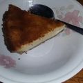 El cooksnap de Melissa Castro cuando hizo Pay de queso.