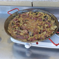 El cooksnap de Silvia cuando hizo Fideuá de pato, foie y setas variadas (al horno).