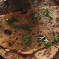 Heena Hemnani's cooksnap of when they made Sindhi Koki.