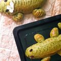 Cooksnap dari Lucky Kitchen untuk resep Roti Buaya Pandan