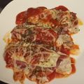 El cooksnap de Almudena Collado cuando hizo Lomo a la napolitana.