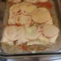 El cooksnap de Karem cuando hizo Merluza al horno con papas y verduras.