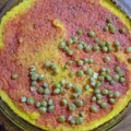 El cooksnap de Andrea Elizabeth Fernández cuando hizo Cuadrados de polenta al horno con salsa  de tomate y arvejas.