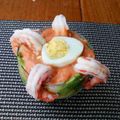 El cooksnap de Miguel Paz Bedoya cuando hizo Cocktail de langostinos.