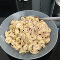 El cooksnap de LaRatatouille cuando hizo Tortellini de carne a la crema con jamón y Parmesano.