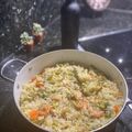 Grig Eri's cooksnap of when they made Stir fry με λαχανικά και γαρίδες.