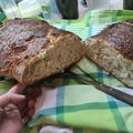 Cooksnap από giouli Davi στη συνταγή Ψωμί χωριάτικο με προζύμι χωρίς ζύμωμα