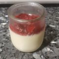 El cooksnap de Lidia Cuminal Rodríguez cuando hizo Panna cotta con mermelada de frambuesa.