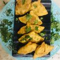 chef Nidhi Bole's cooksnap of when they made સમોસા ચાટ (Samosa Chaat Recipe In Gujarati).