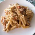 El cooksnap de santiago cuando hizo Pasta con feta y cherrys.