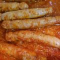 El cooksnap de Mar Subirats Guerrero cuando hizo Salchichas frescas con salsa de tomate.